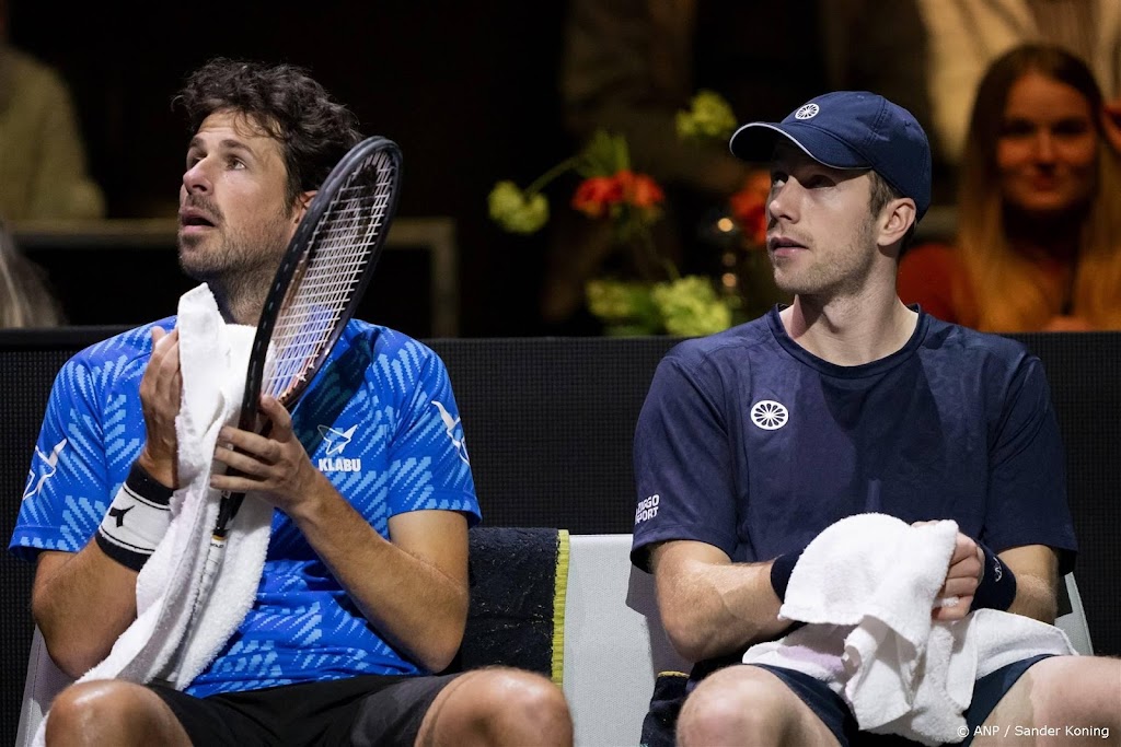 Haase en Van de Zandschulp naar finale dubbelspel in Rotterdam