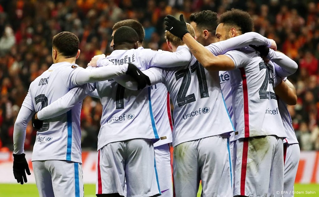 FC Barcelona wint in Europa League na achterstand bij Galatasaray