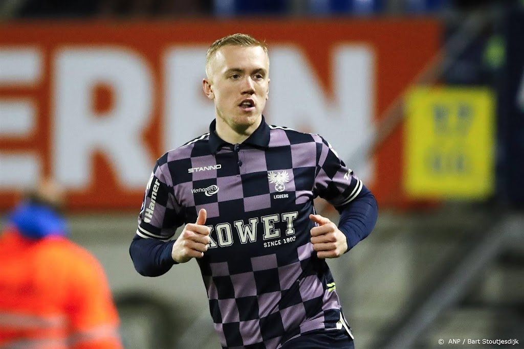 Go Ahead Eagles licht optie in contract Zweedse aanvaller Lidberg