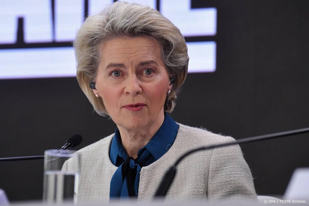 Von der Leyen: nieuwe EU-sancties richten zich op banken