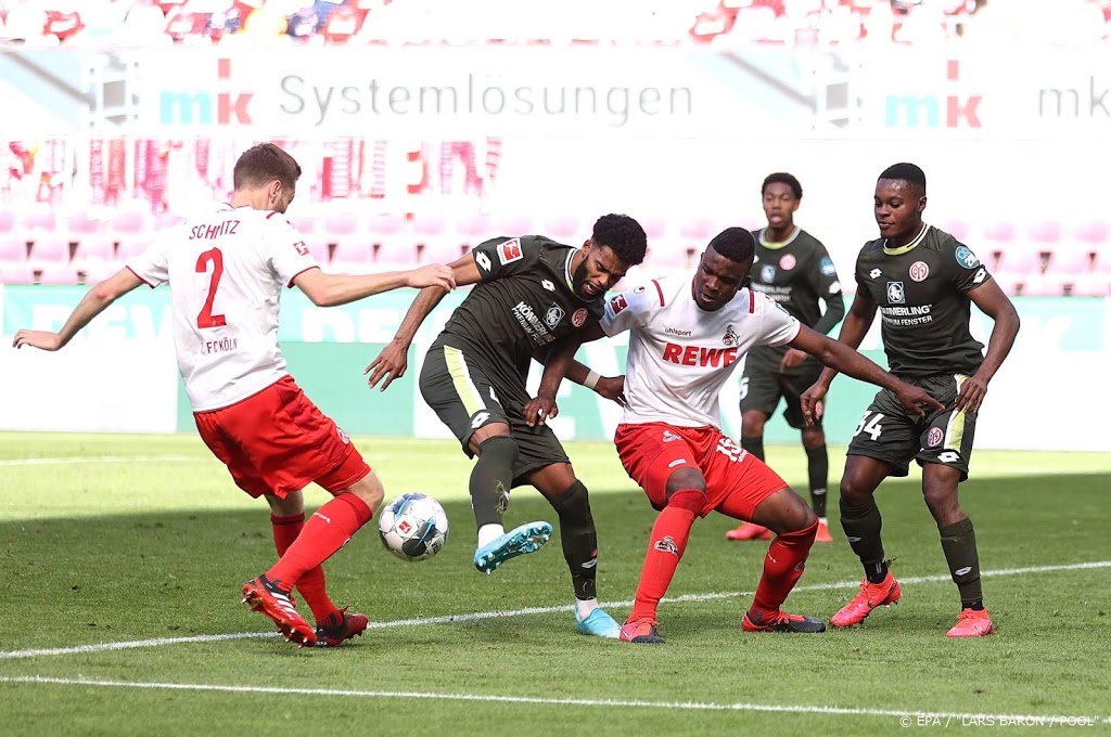 Mainz pakt alsnog punt in Keulen