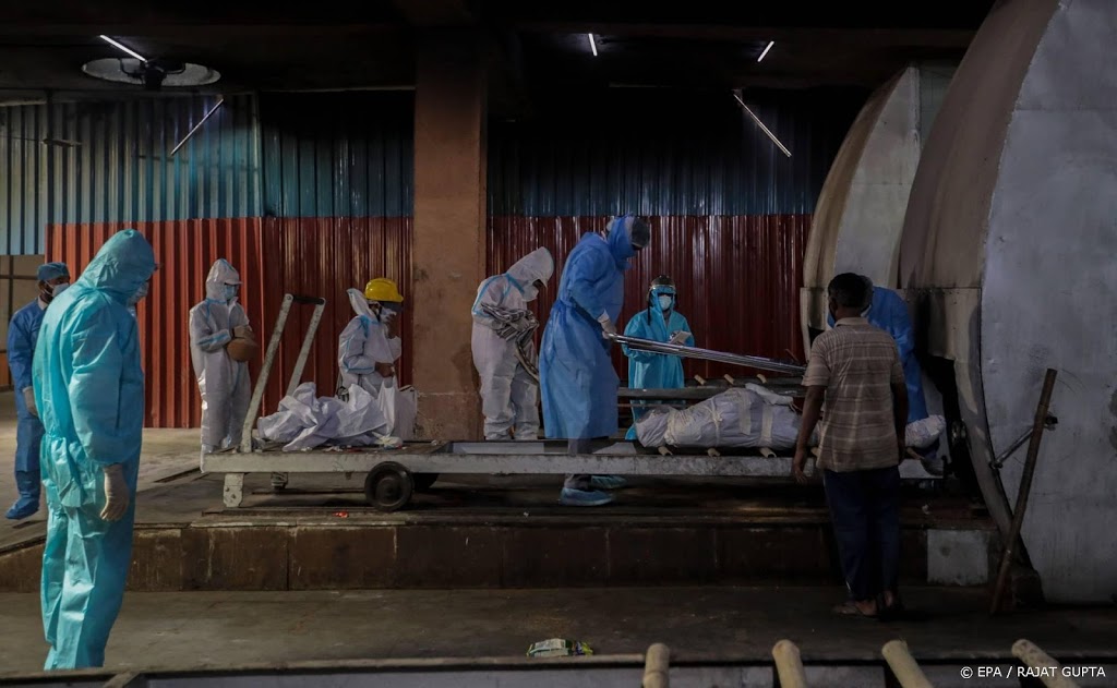 Opnieuw meer dan 4000 coronadoden in India