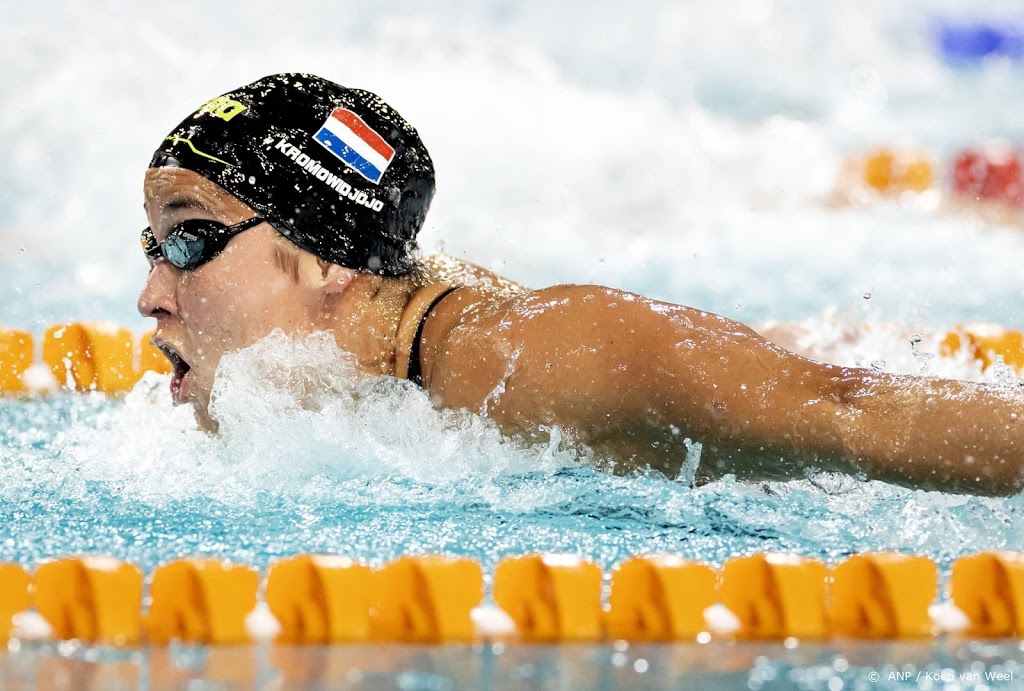 Kromowidjojo en Heemskerk op EK naar finale 50 meter vrije slag