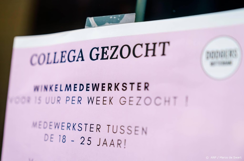 Krapte arbeidsmarkt neemt toe, aantal banen op recordniveau