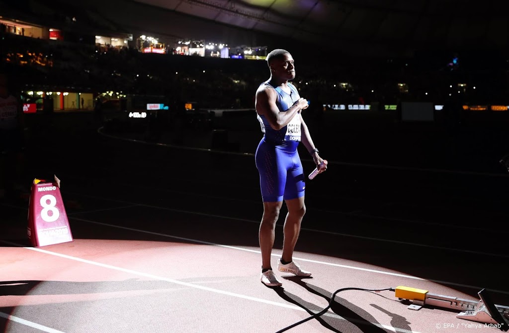Sprintwereldkampioen Coleman opnieuw in problemen na missen test