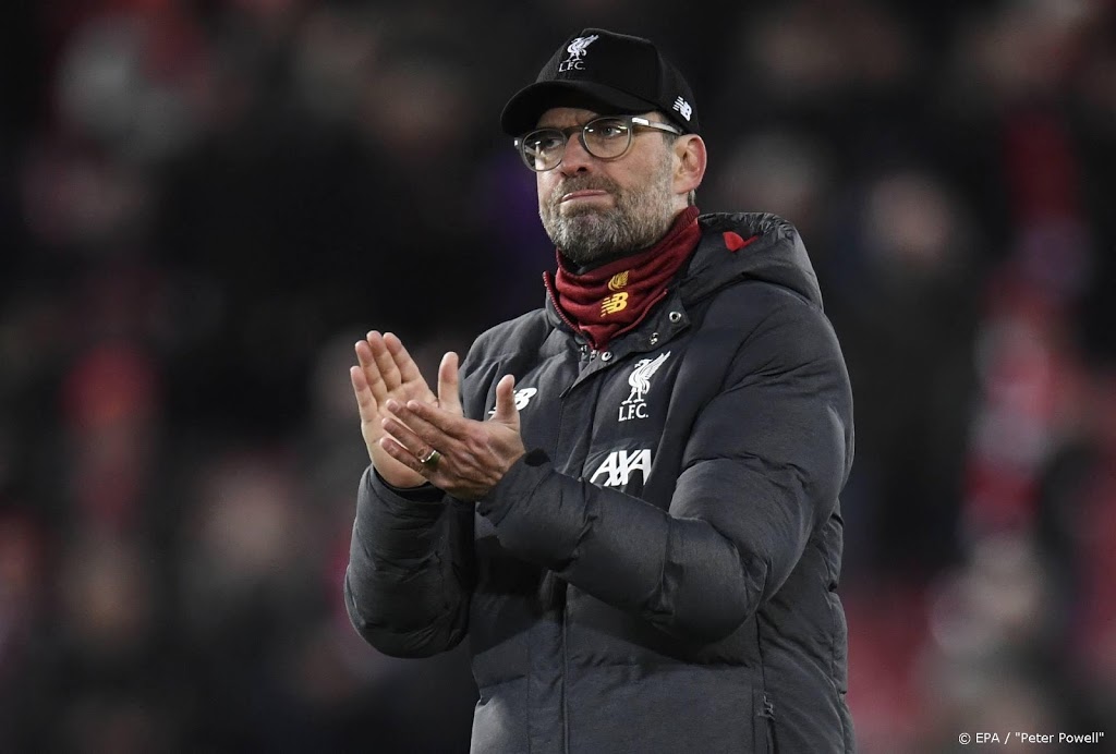 Klopp roept fans Liverpool op om thuis te blijven