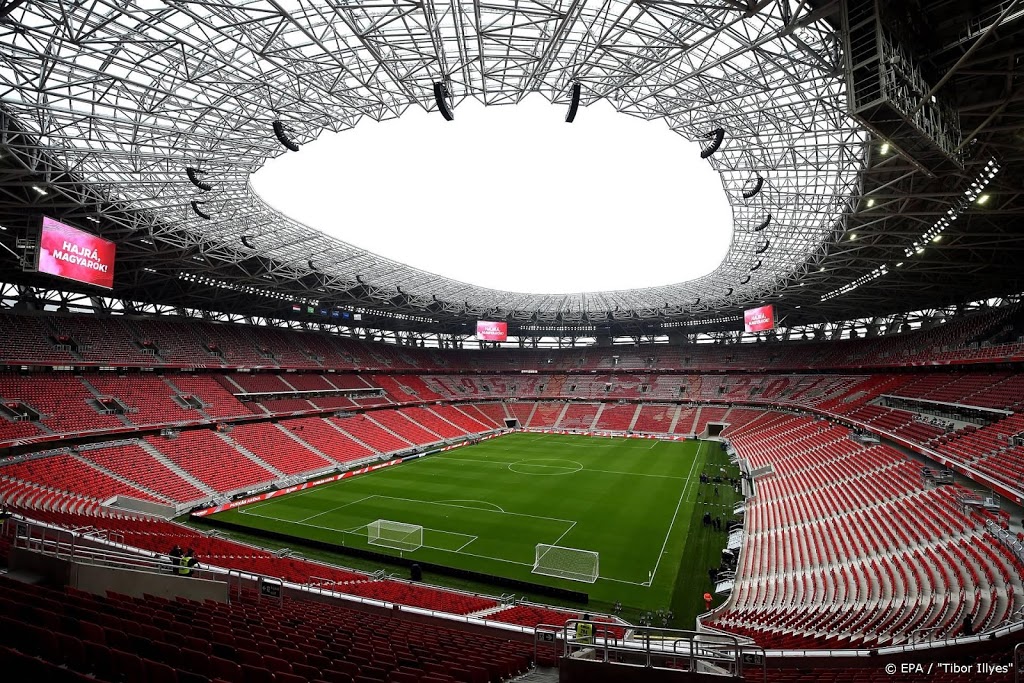 Boedapest decor van finale Europese Super Cup