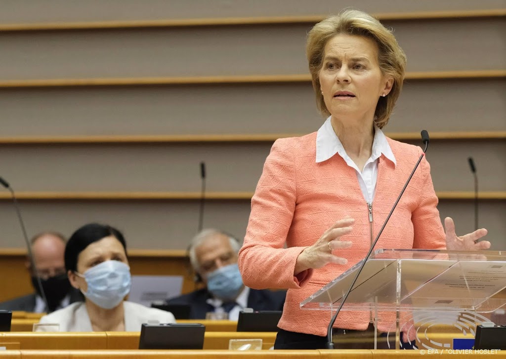 Von der Leyen: werk rond brexit nog niet half af