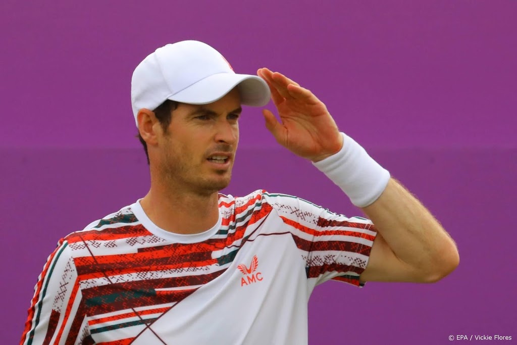 Tennisser Murray kan zege op gras geen vervolg geven