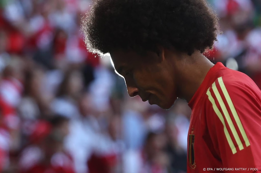 Opvallende rentree Witsel bij Belgisch voetbalelftal
