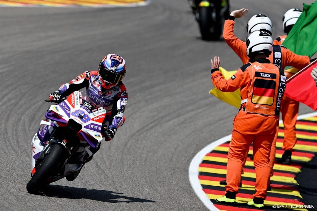 Motorcoureur Martin wint sprintrace van MotoGP in Duitsland