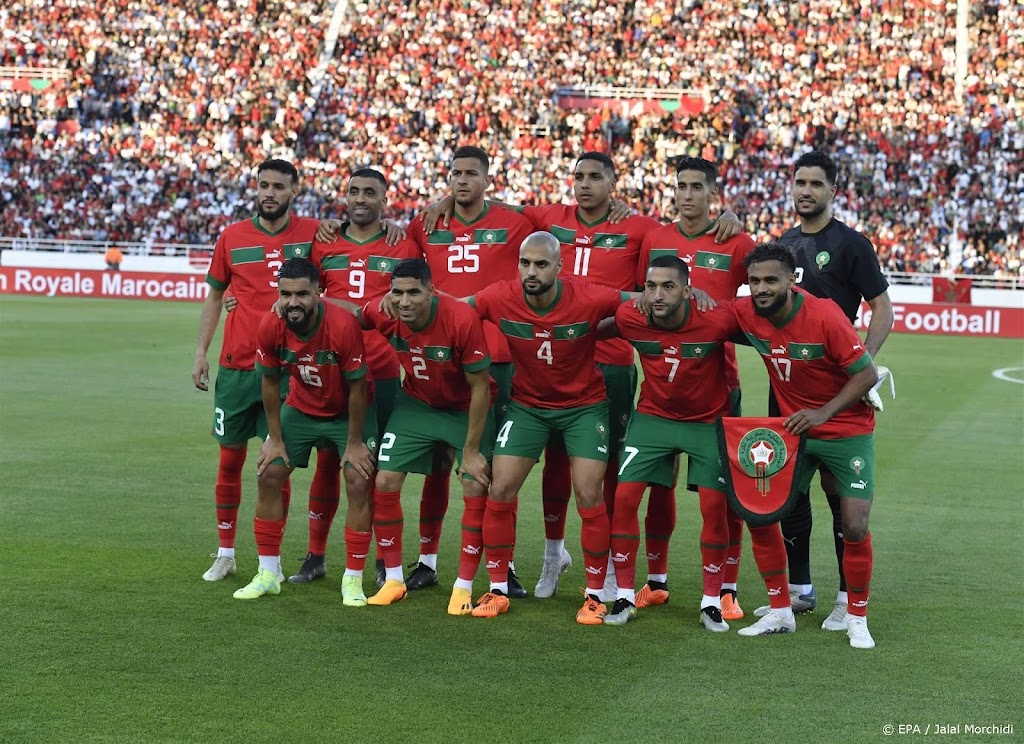 Marokko verliest ondanks doelpunt Ziyech in Zuid-Afrika
