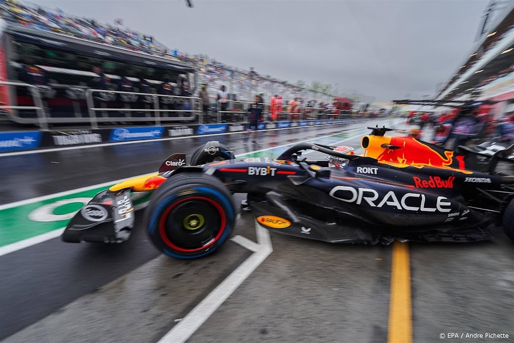 Verstappen pakt ook in Grote Prijs van Canada poleposition