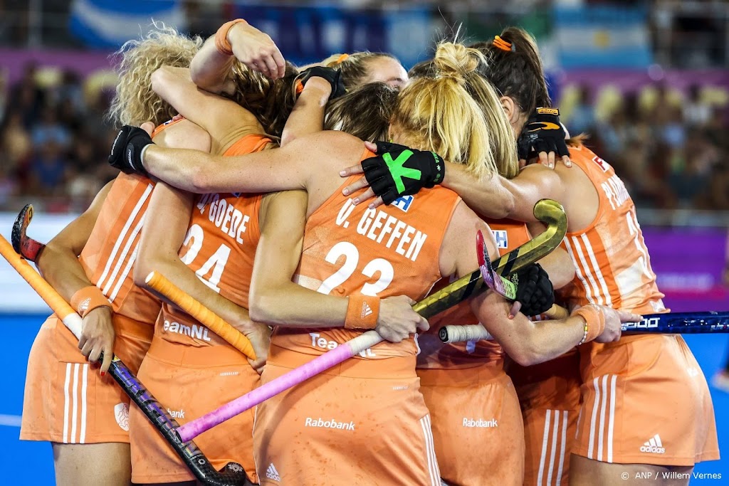Hockeysters voor de derde keer op rij wereldkampioen