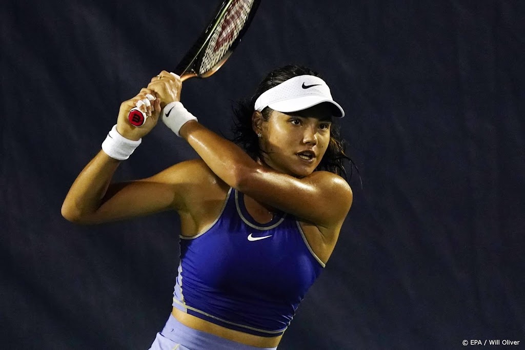 Tennisster Raducanu overklast ook Azarenka in Cincinnati