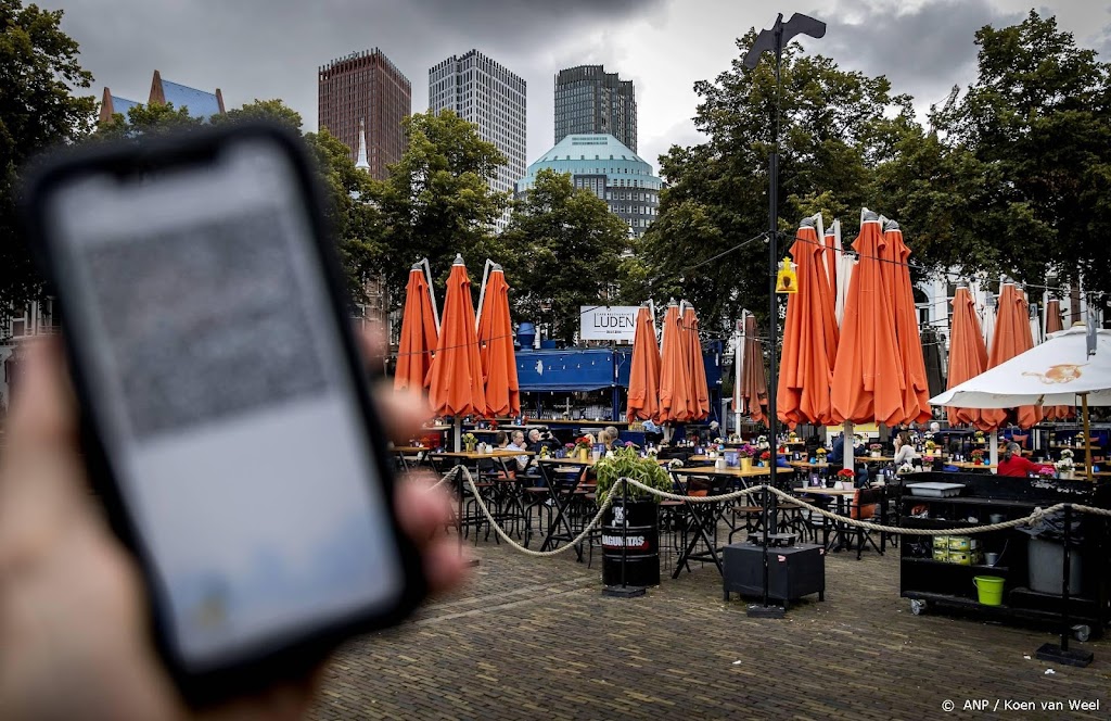Kamer vindt coronatoegangsbewijs op het terras niet nodig