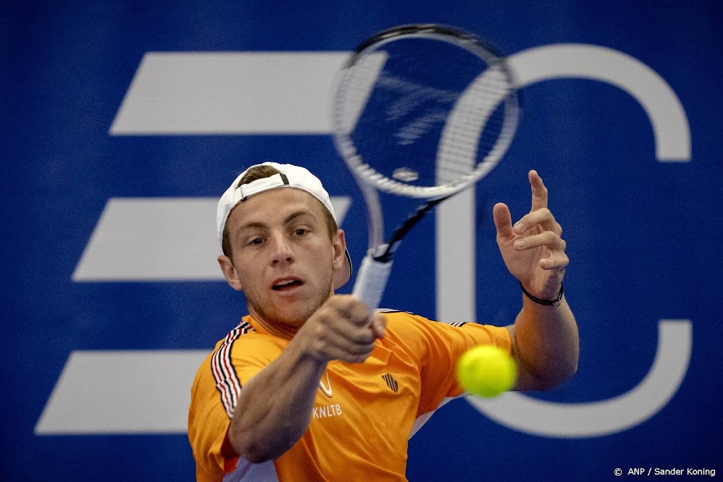 Griekspoor zet Daviscupteam op voorsprong tegen VS