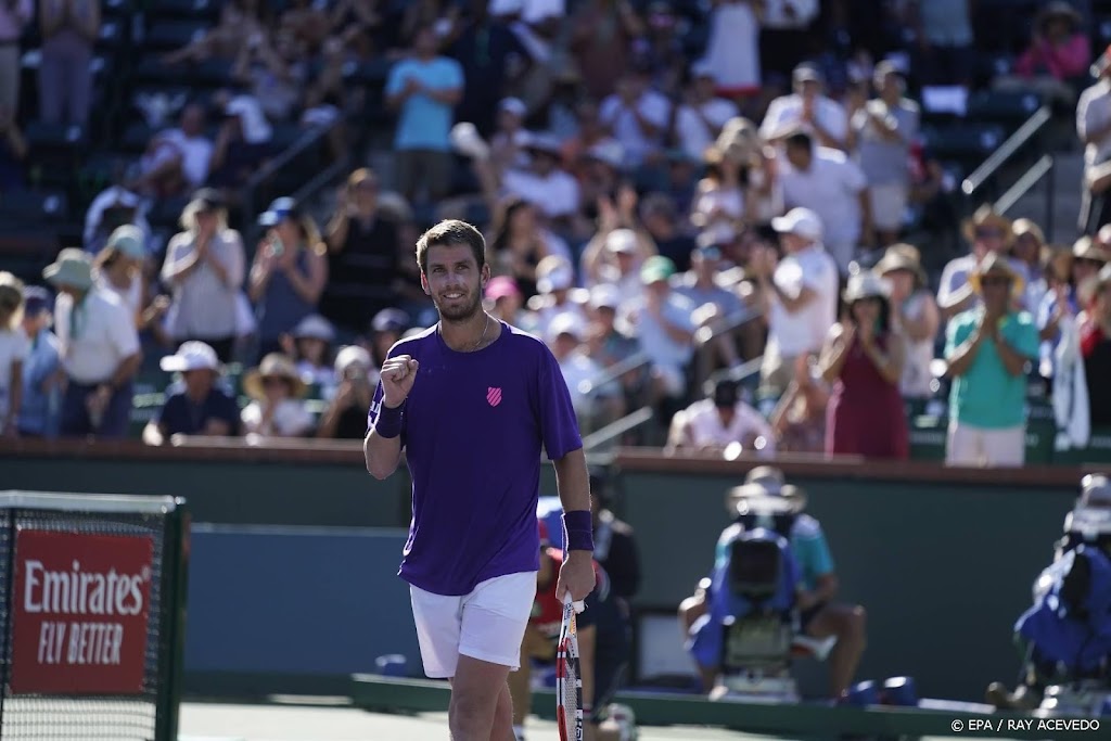 Basilasjvili en Norrie verrassende finalisten in Indian Wells
