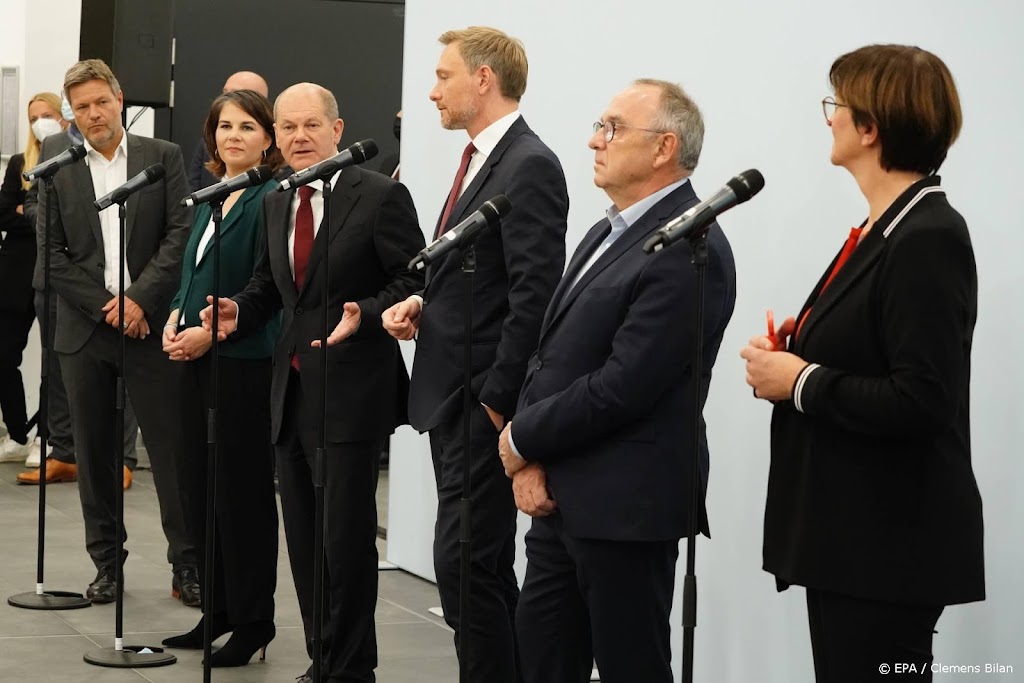 Duitse Groenen akkoord met onderhandelingen over coalitieregering