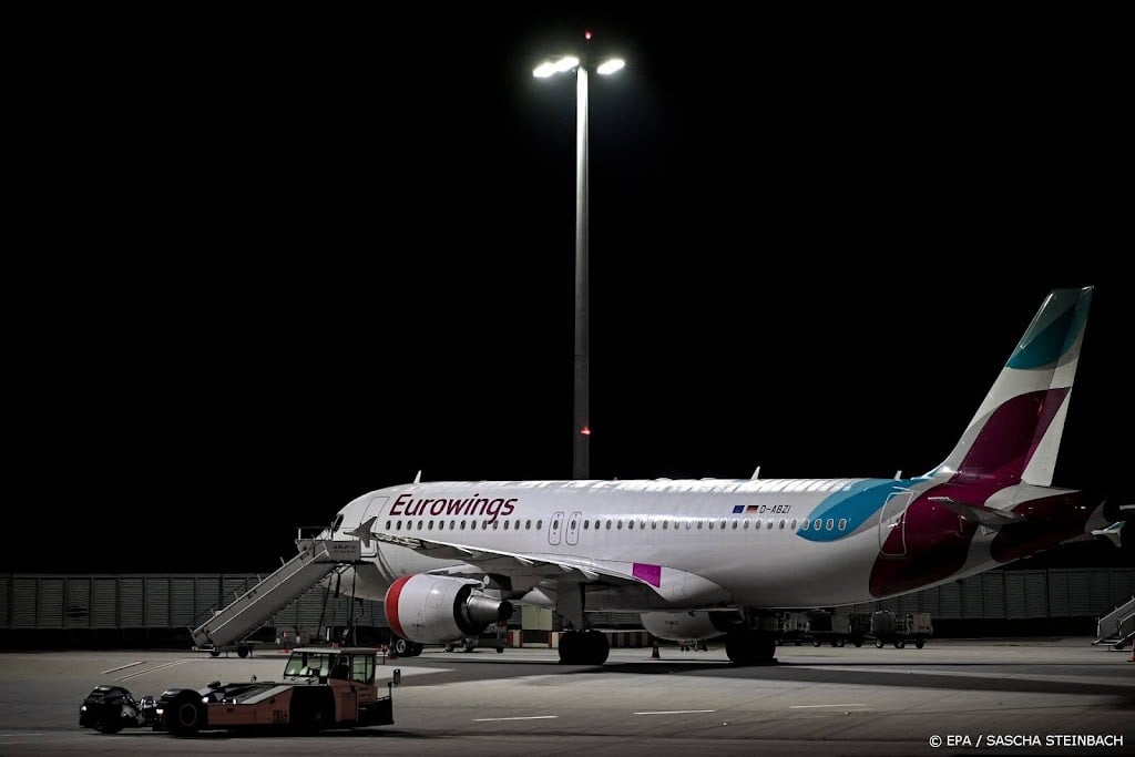 Bijna de helft van vluchten Eurowings geschrapt door staking
