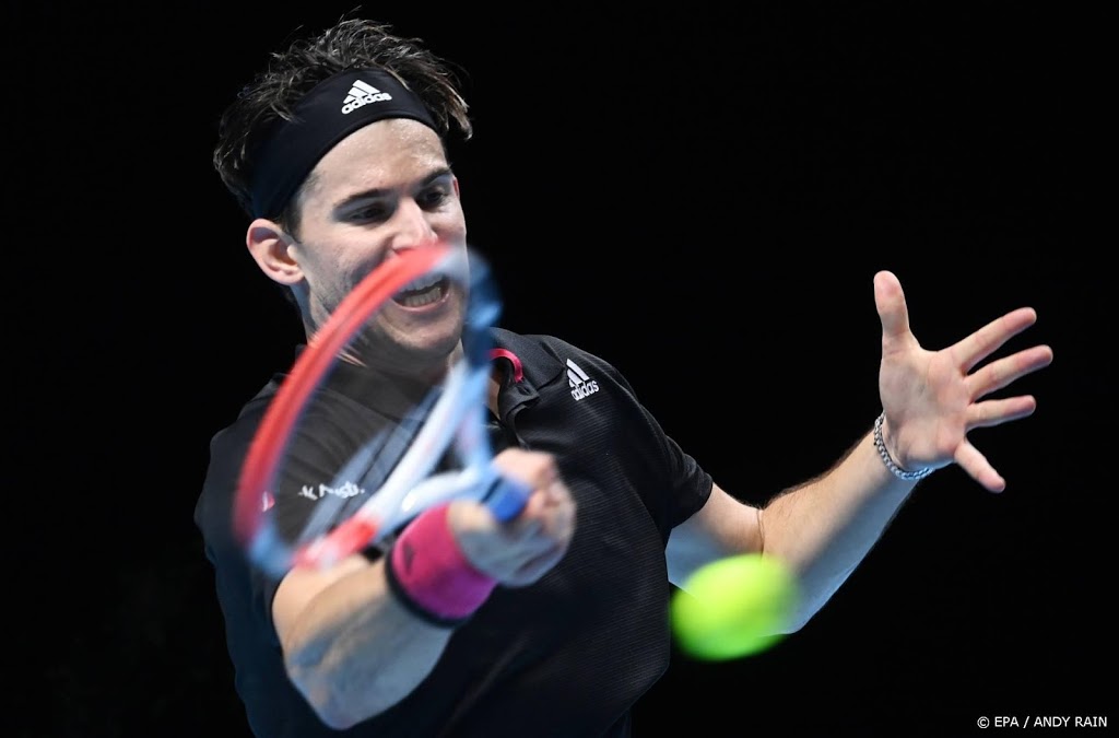 Thiem verslaat Nadal in twee tiebreaks op ATP Finals