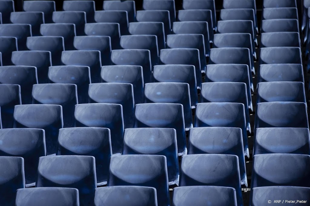 Betaald voetbal gaat door zonder publiek