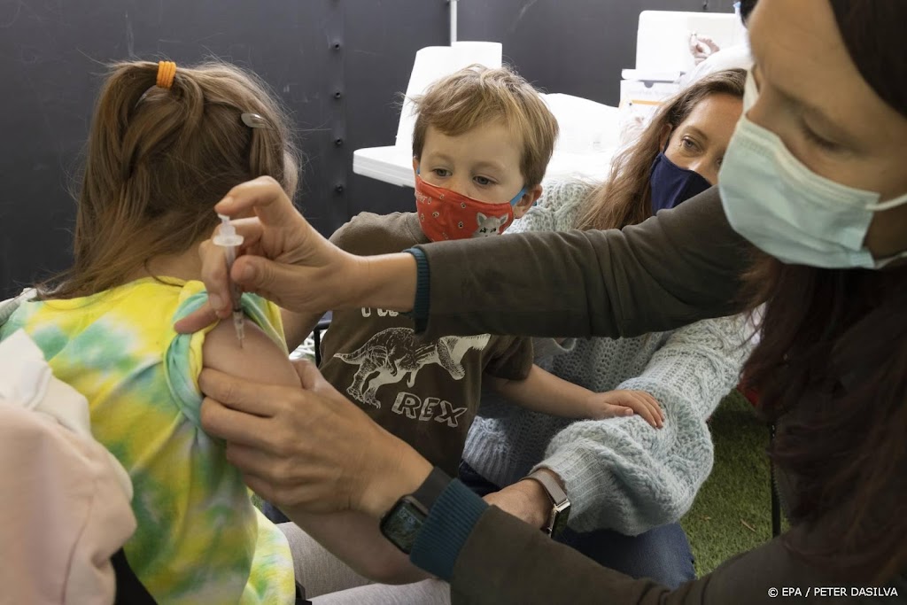 In VS al 2,6 miljoen jonge kinderen ingeënt tegen corona