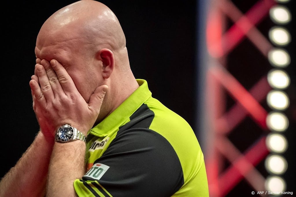 Van Gerwen uitgeschakeld in achtste finales Grand Slam of Darts