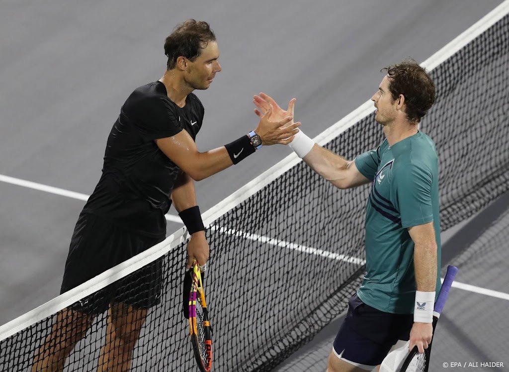 Nadal verliest van Murray bij rentree op tennisbaan