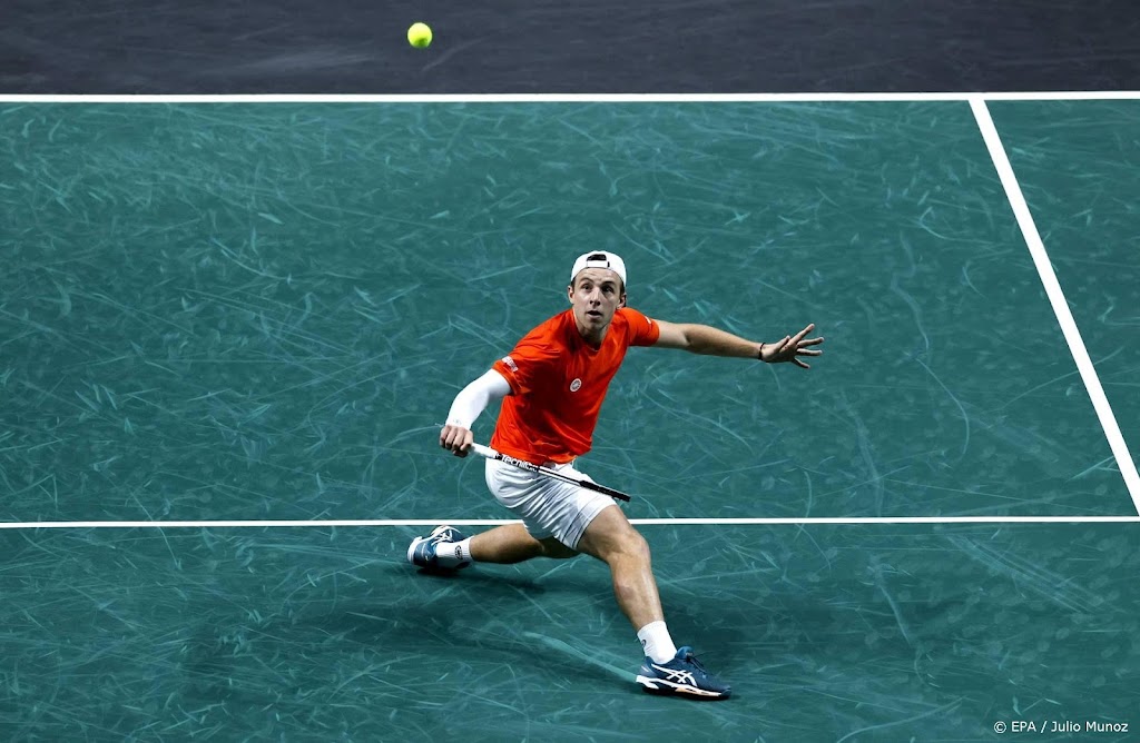 Van de Zandschulp en Griekspoor strijden om nationale tennistitel