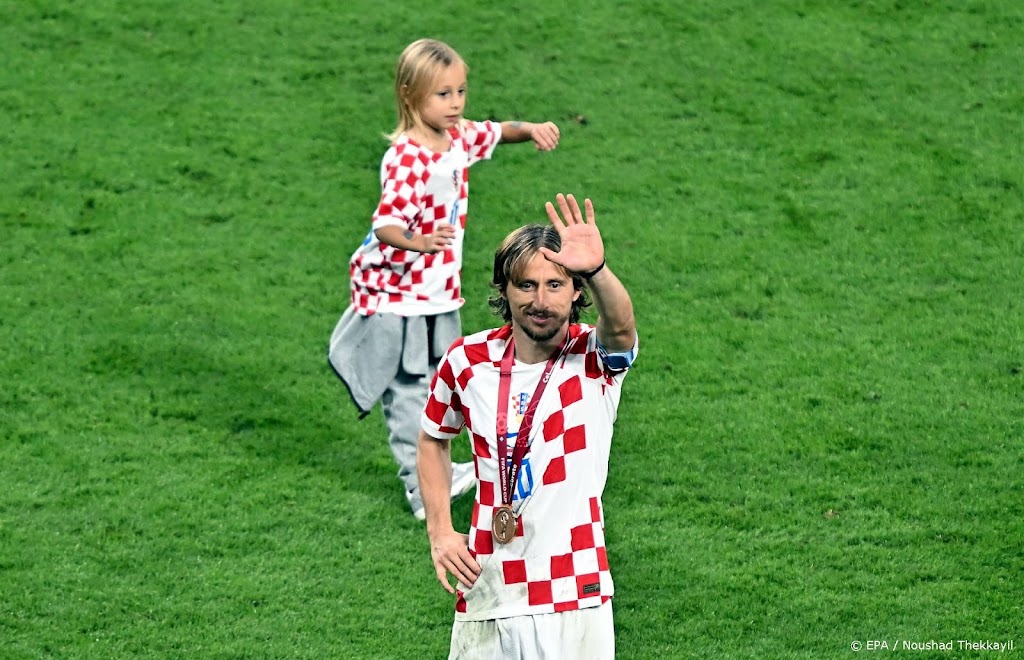Assistent-bondscoach: Modrić neemt nog geen afscheid van Kroatië