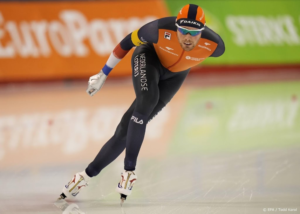 Schaatser Roest moet zege op 10 kilometer aan Ghiotto laten