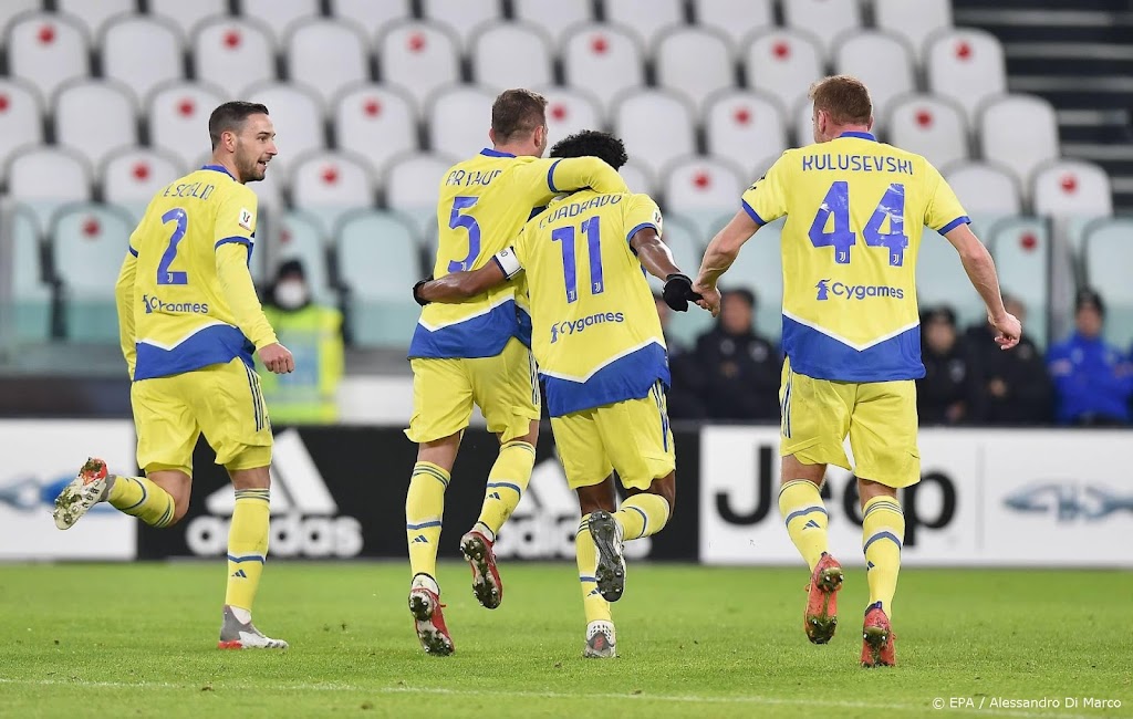Juventus zet Sampdoria met 4-1 uit bekertoernooi