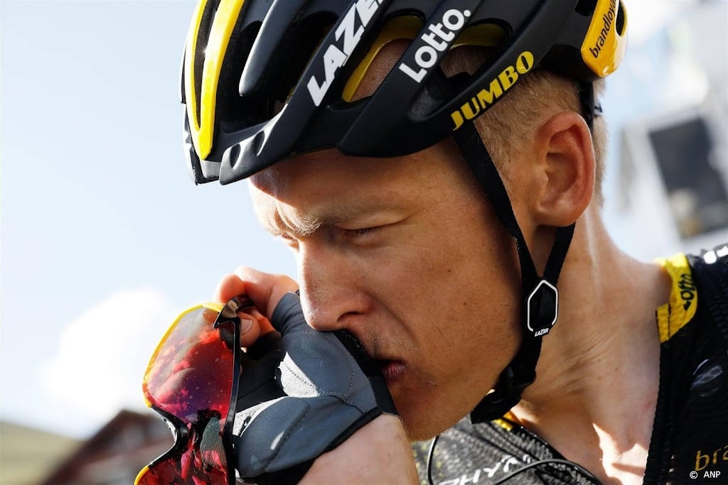 Gesink loopt bekkenbreuk op bij val in Tour Down Under
