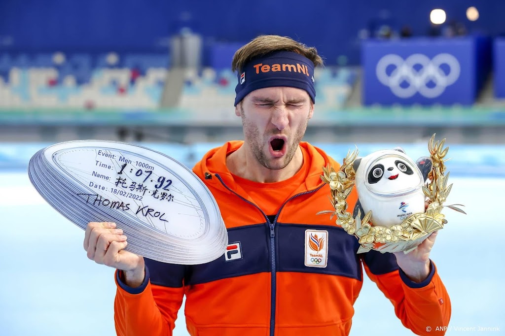 Gouden schaatser Krol 'zielsgelukkig' na droom die uitkomt