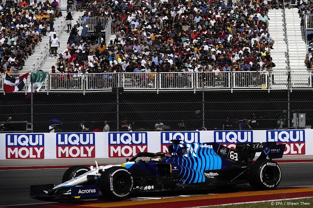 Grote Prijs van VS tot en met 2026 op kalender Formule 1