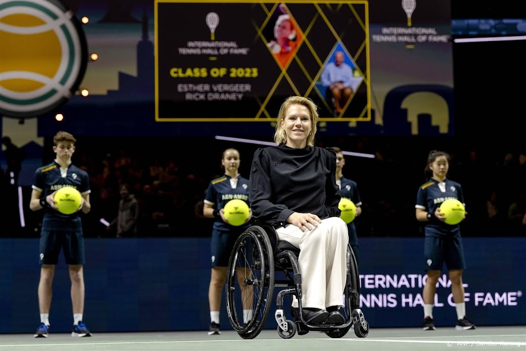 Oud-rolstoeltennisster Vergeer opgenomen in Hall of Fame