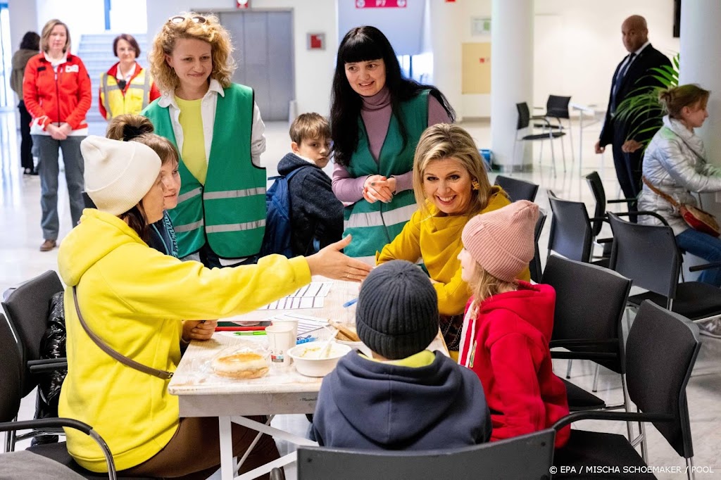 Máxima opent speciale site voor hulp aan Oekraïners
