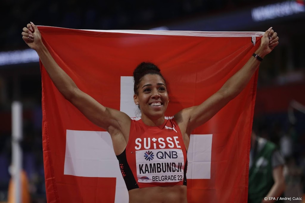 Zwitserse Kambundji sprint naar WK-goud op 60 meter