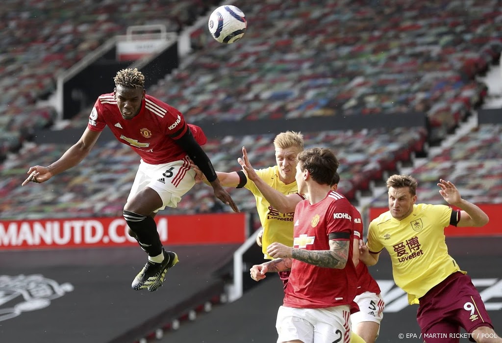 Manchester United laat langs Burnley