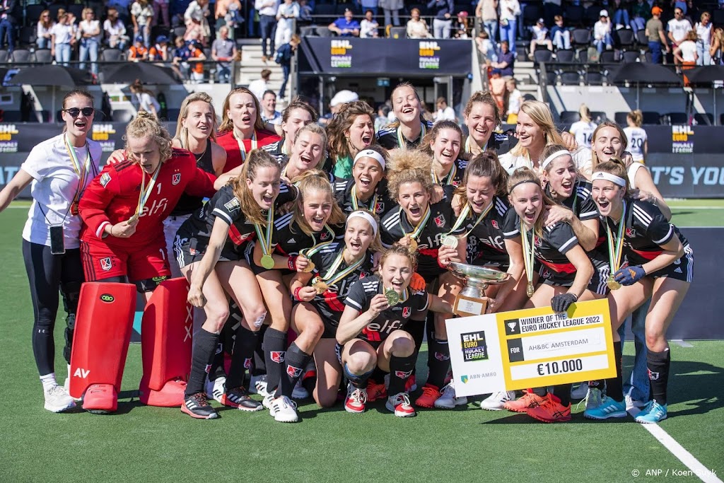 Hockeysters Amsterdam onttronen Den Bosch in EHL na shoot-outs