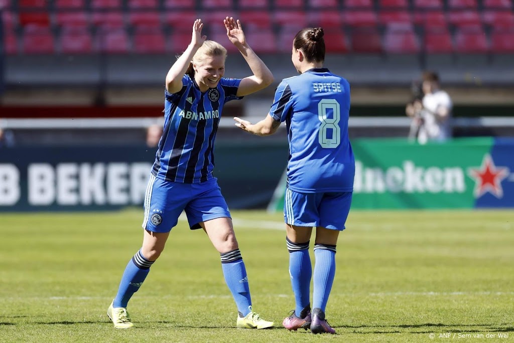 Voetbalsters Ajax onttronen PSV als bekerwinnaar