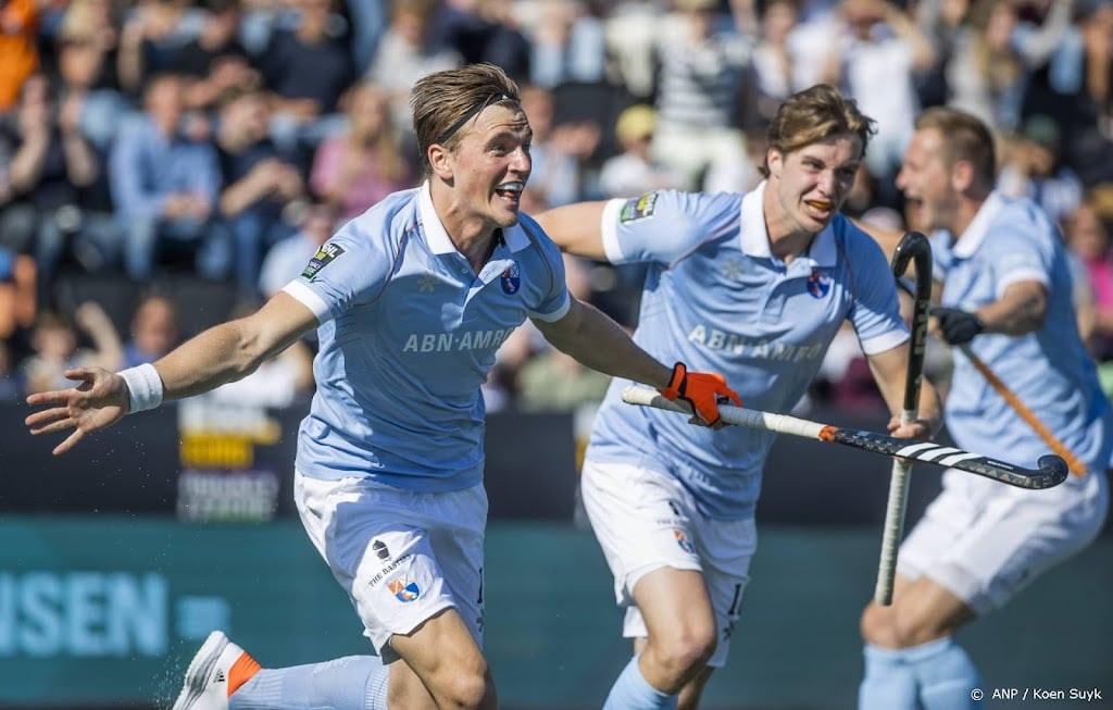 Hockeyers Bloemendaal opnieuw de beste in Euro Hockey League