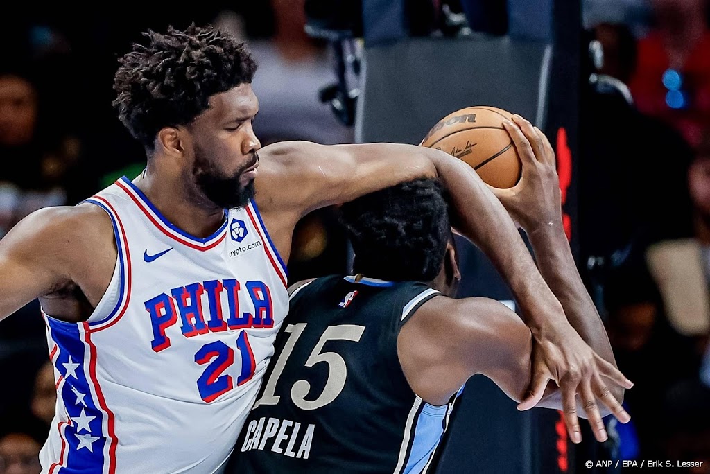 MVP Embiid helpt basketballers Sixers naar play-offs NBA