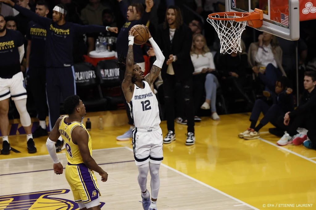 Nike haalt schoen basketballer Morant van site na tonen wapen