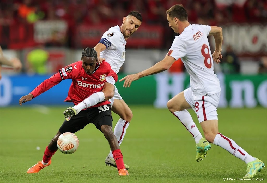 AS Roma bereikt finale Europa League na gelijkspel bij Leverkusen