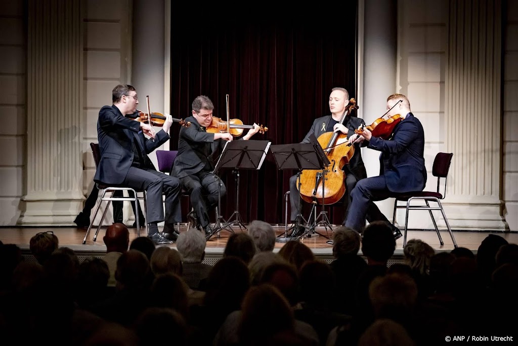 Concert Jerusalem Quartet goed verlopen, kleine demonstratie buiten