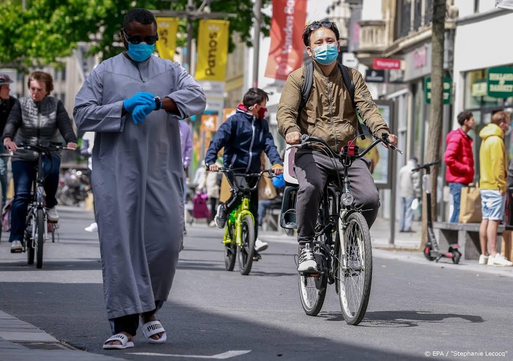 Aantal besmettingen in België weer boven de 100