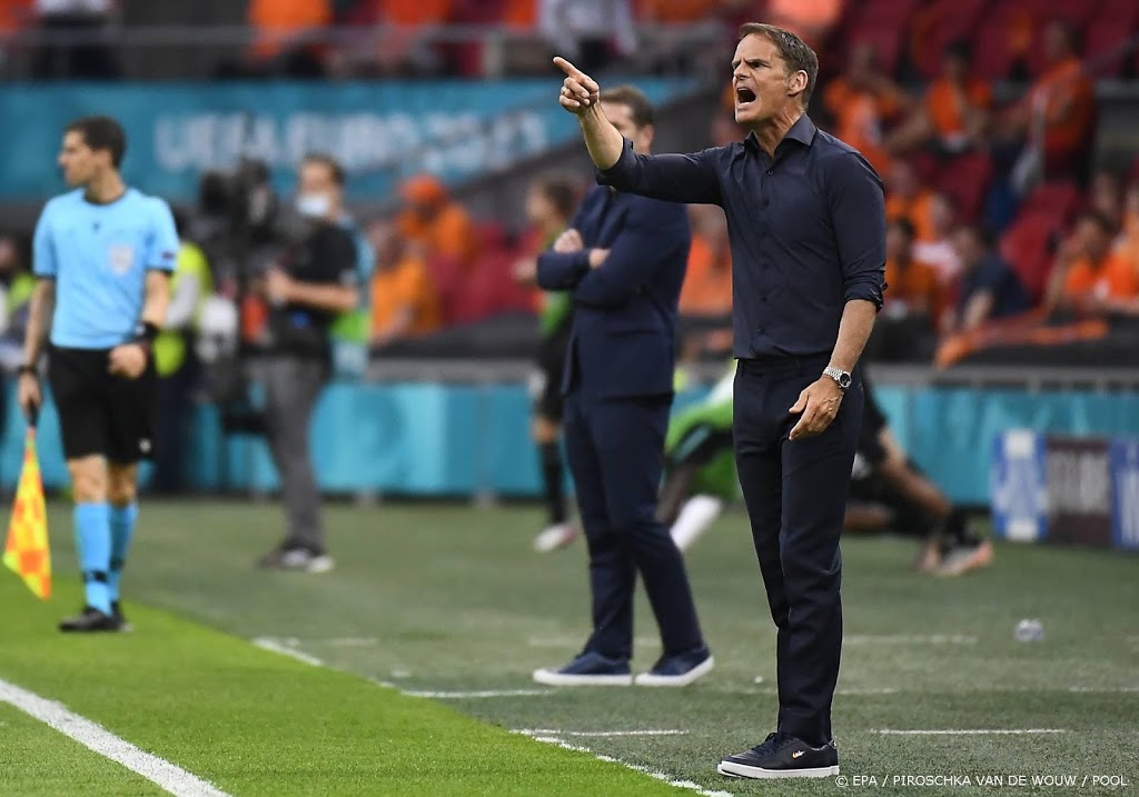 Bondscoach De Boer vond Oranje in balbezit niet zo sterk