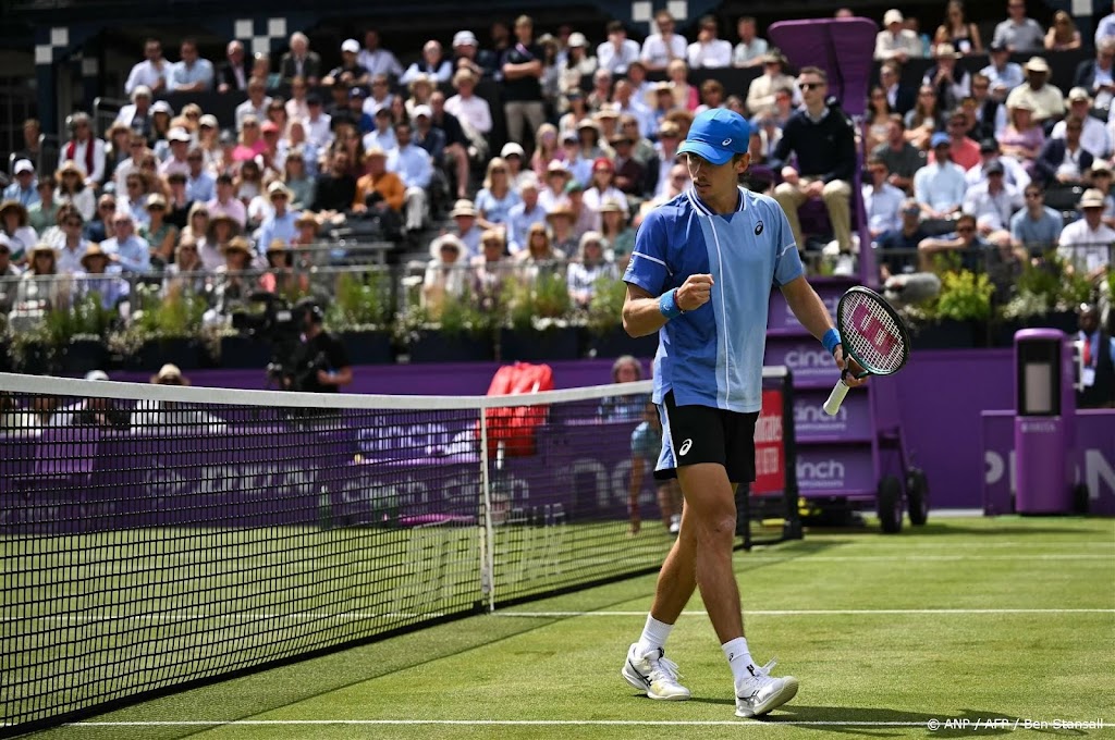 De Minaur kan zege in Rosmalen geen vervolg geven op Queen's